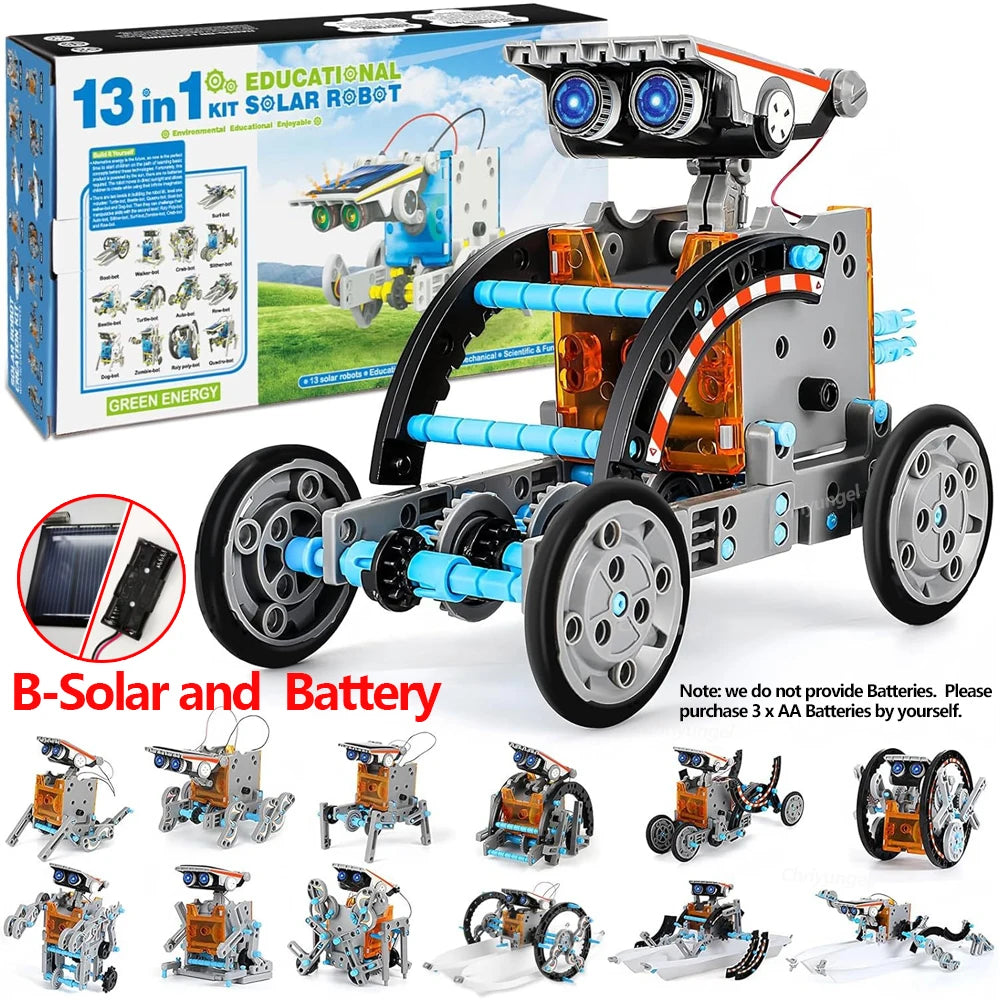 Kit Robot Solare 13 in 1 STEM