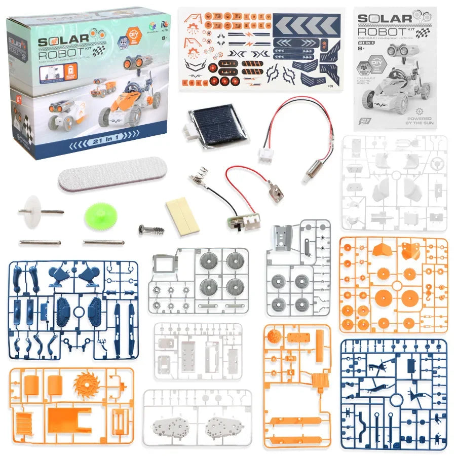 Kit Robot Auto Solare Programmabile