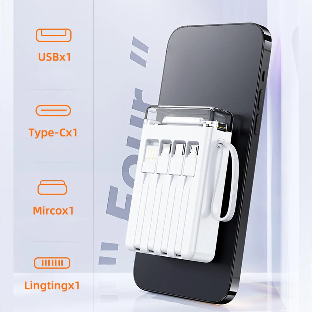 10000mAh Solar Power Bank Fast Charging Solar External Battery for Outdoor Travel Large Capacity Solar Powerbank