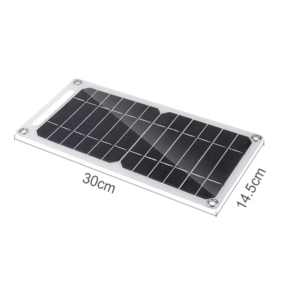 35W Foldable Solar Charger Dual USB with Smart Charge Tech for Power Bank,iPhone,Camping,RV,Emergency&Outdoor Travel Accessories