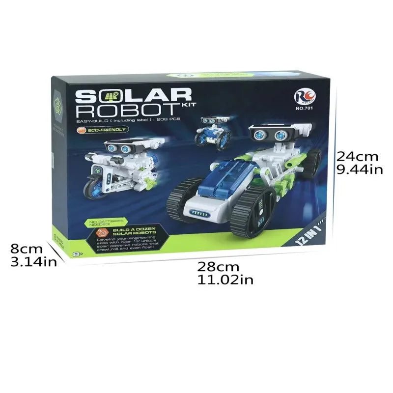 Kit Robot Solare 12 in 1 Educativo