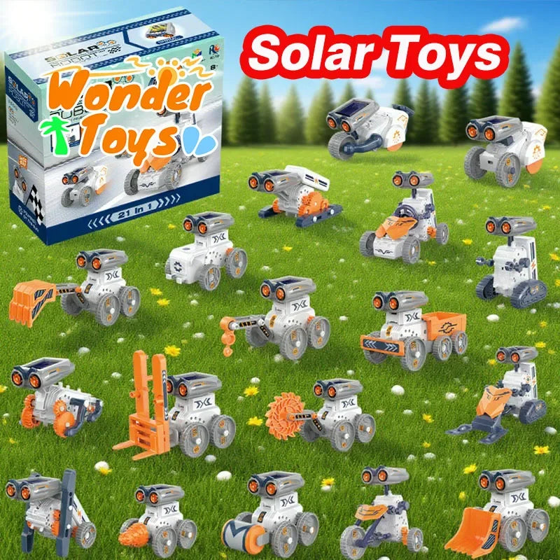 Kit Robot Auto Solare Programmabile