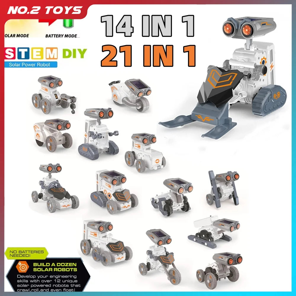 Kit Robot Solare 21 in 1 STEM