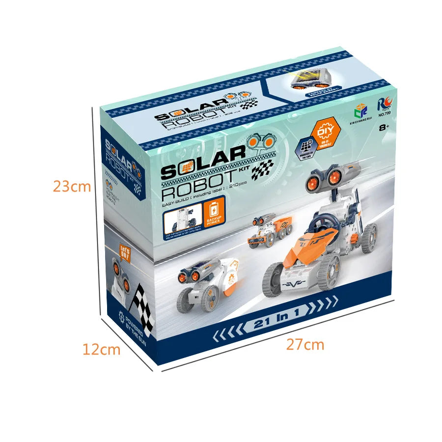 Kit Robot Auto Solare Programmabile