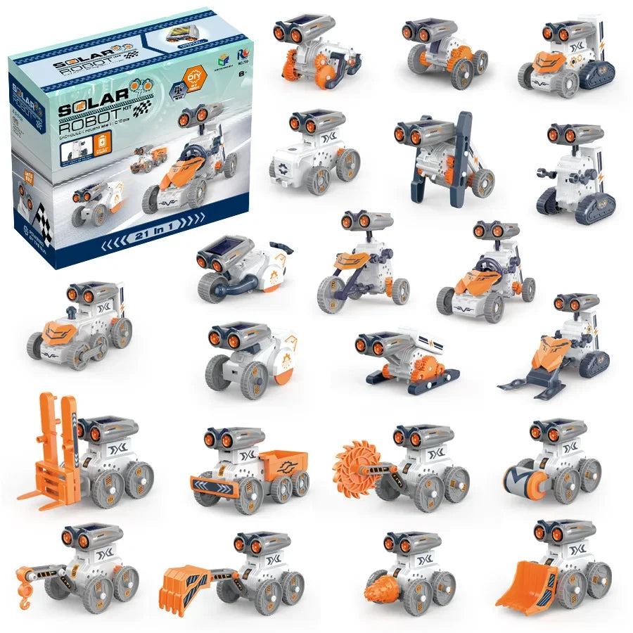 Kit Robot Solare 21 in 1 STEM