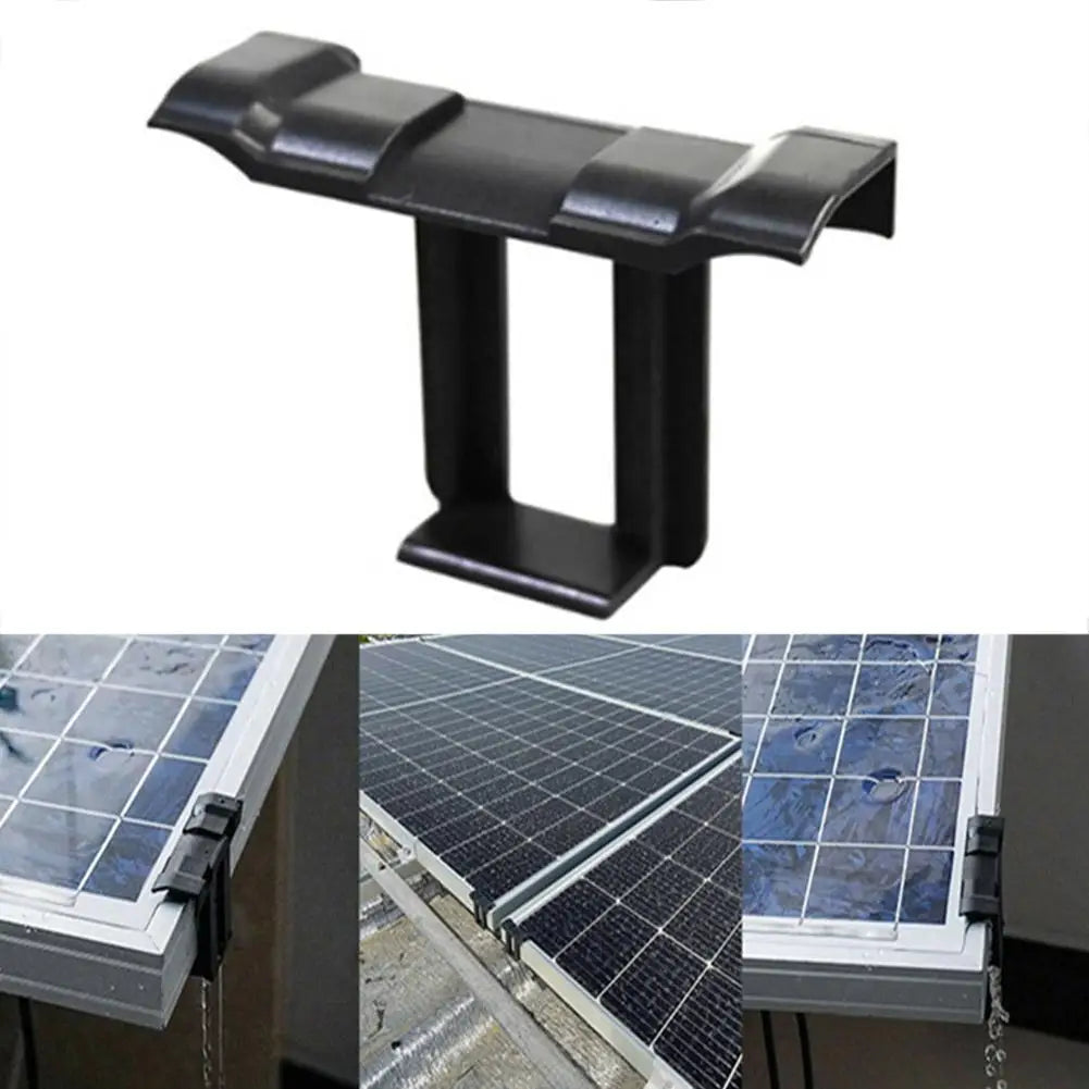 30pcs  Solar Panel Drain Clip Clamp Solar Panel Drainage Clips Roof Solar Panel Frame Outdoor Home Life   ﻿