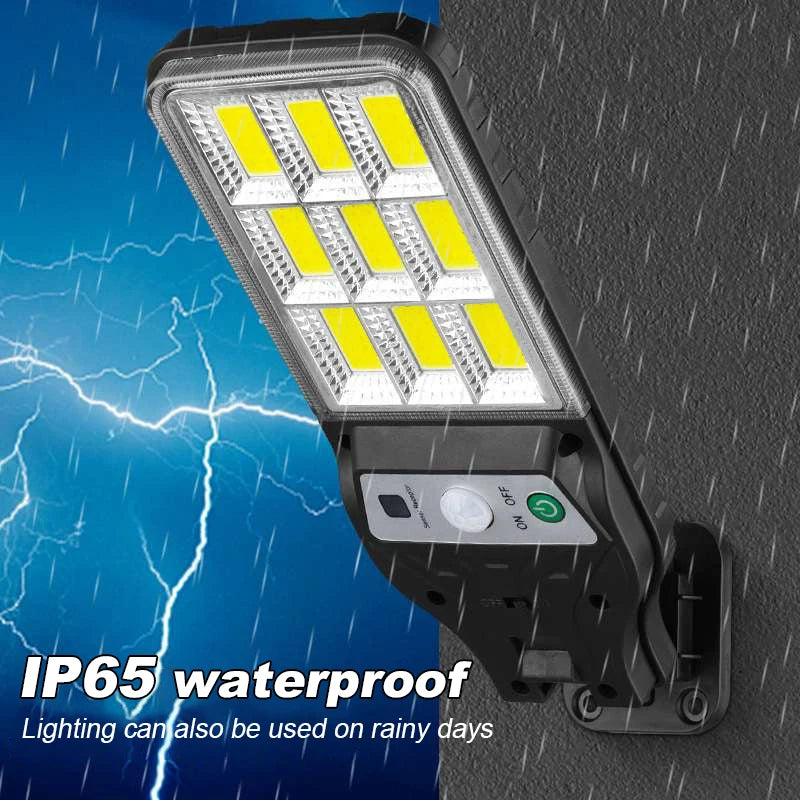 2025 350000LM Outdoor Solar Lights Motion Sensor Solar Waterproof Security Wall Lighting Garden Wall Courtyard Path Lighting