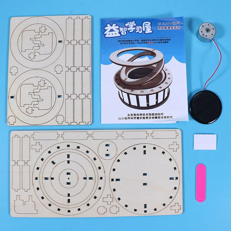 Giroscopio Solare a Doppio Anello STEM