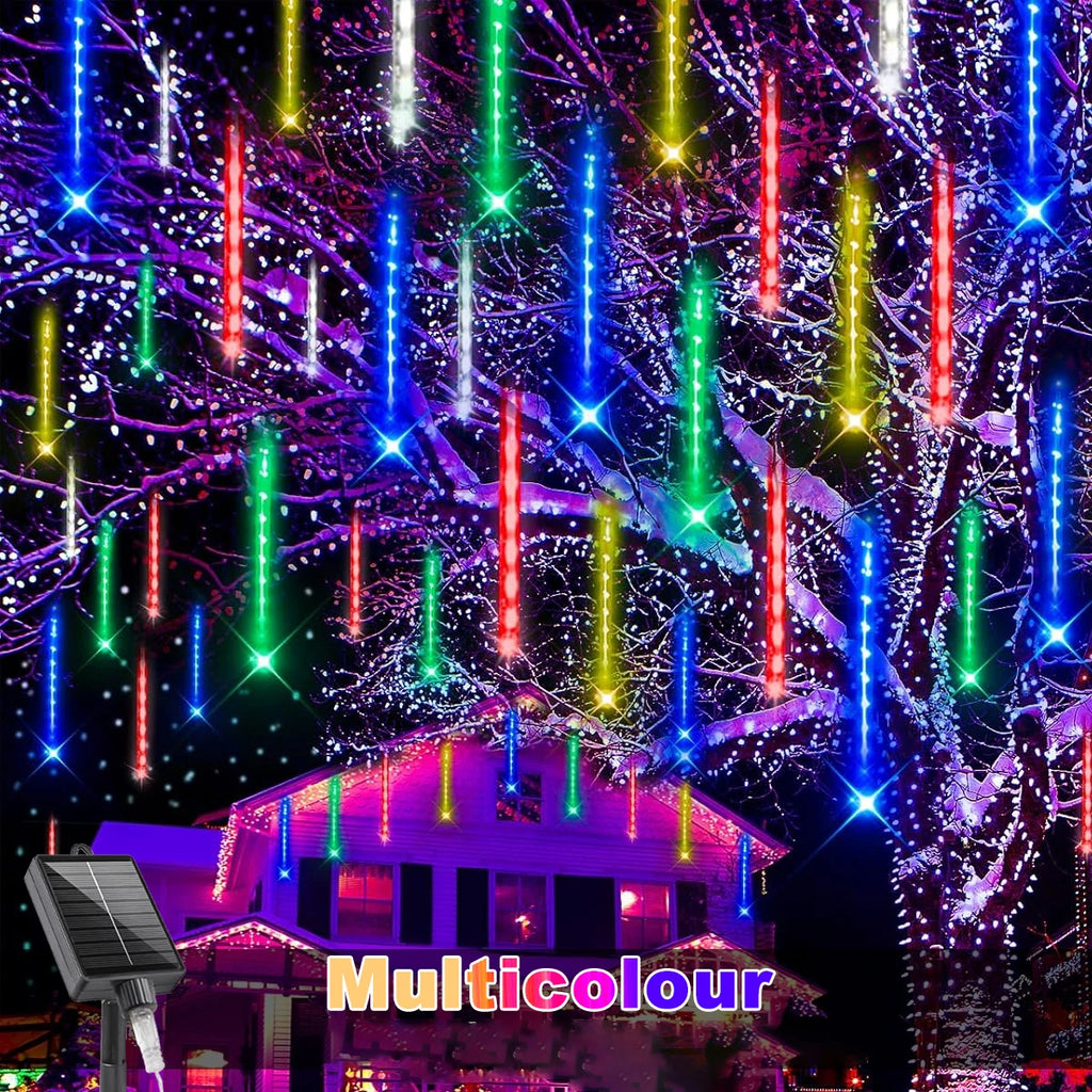 Catena Luci LED Solare Meteor Impermeabile