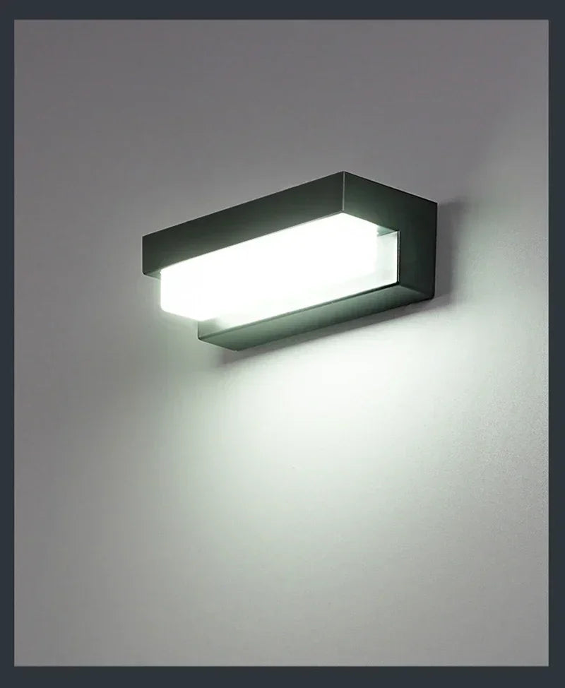 LED Outdoor Solar Wall Lights Waterproof Solar  Light Balcony Villa Doorway Courtyard Walled Lighting Fence Decor Solar Lamp