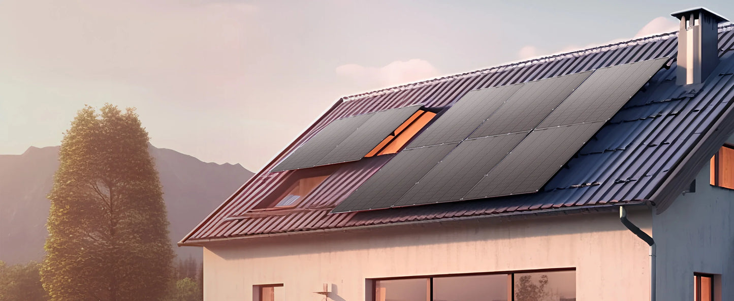 ALLPOWERS 400W Flexible Solar Panel 63V ETFE Monocrystalline Solar Module IP68 Solar Panel for Motorhome Roofs Camping Boats RV