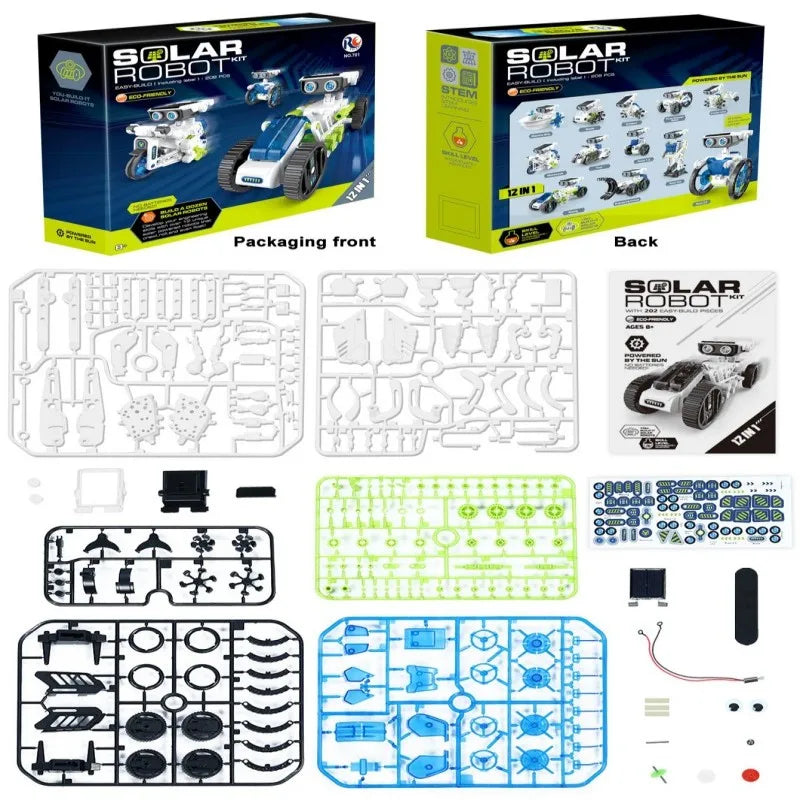 Kit Robot Solare 12 in 1 Educativo