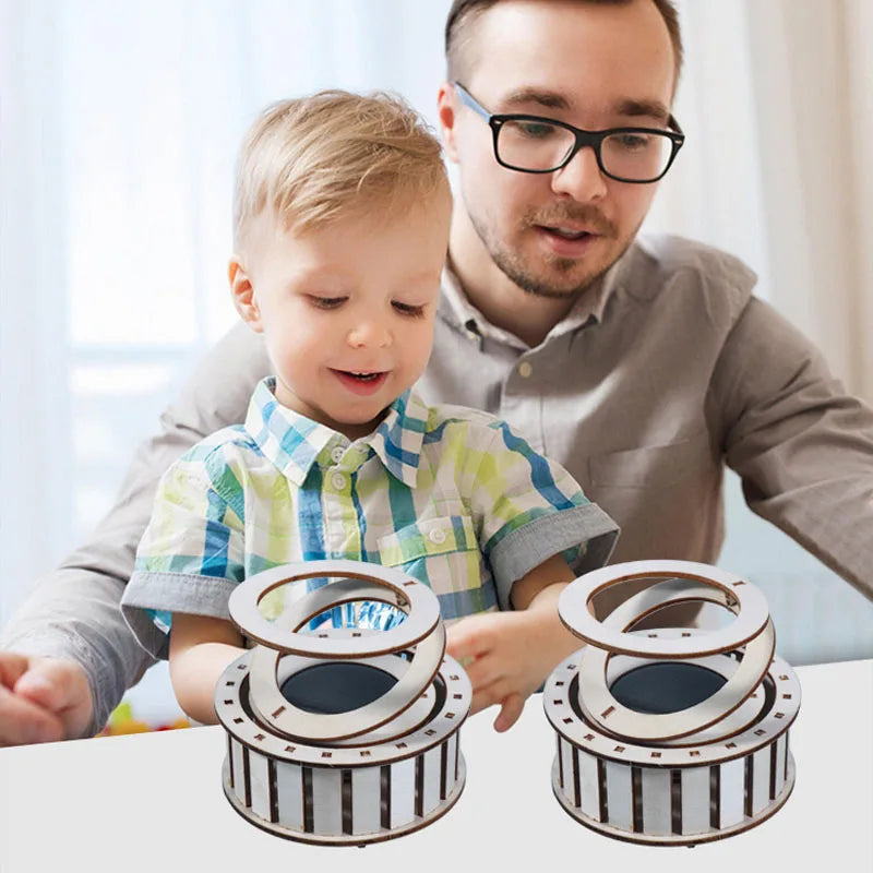 Giroscopio Solare a Doppio Anello STEM