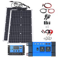 6KW 4KW Flexible Solar Panel Kit – 110V/220V Output, 12V Charger & Pure Sine Wave Inverter, Off-Grid Power for Home &  Outdoor