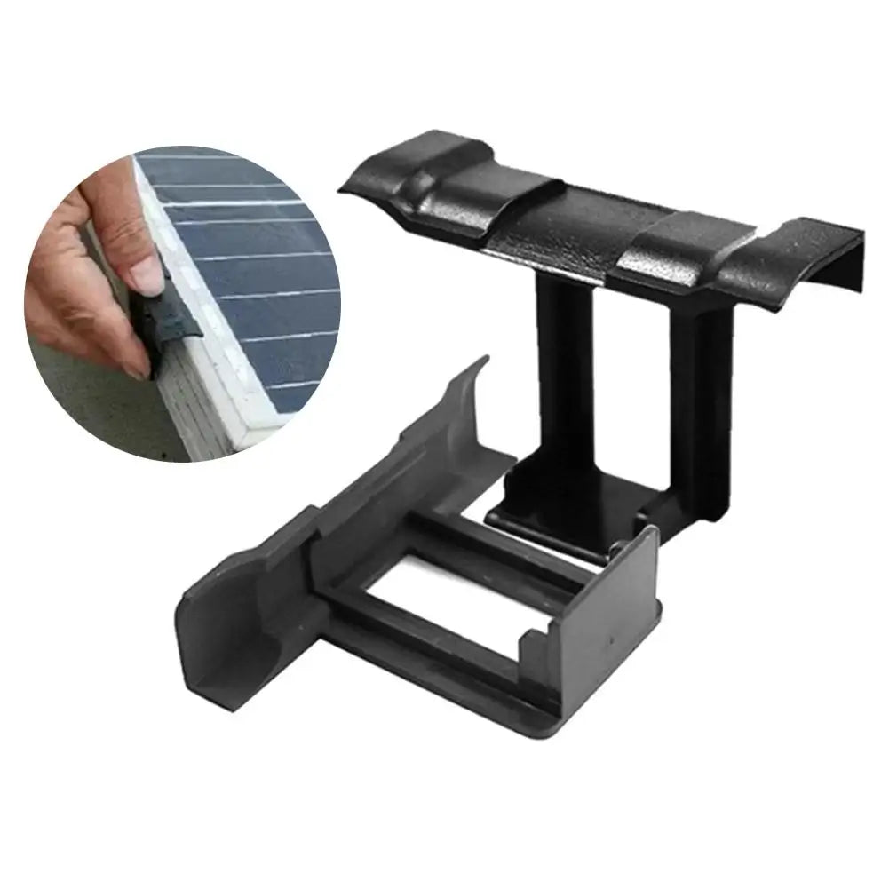 30pcs  Solar Panel Drain Clip Clamp Solar Panel Drainage Clips Roof Solar Panel Frame Outdoor Home Life   ﻿