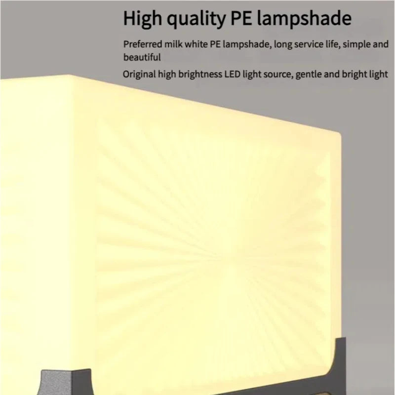 Modern Solar Outdoor Waterproof Decorations Door Post Atmosphere Light Yard Patio Pathway Courtyard Square Wall Pillar Light